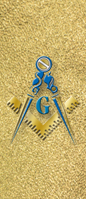 Masonic Lodge Shimmer Gold